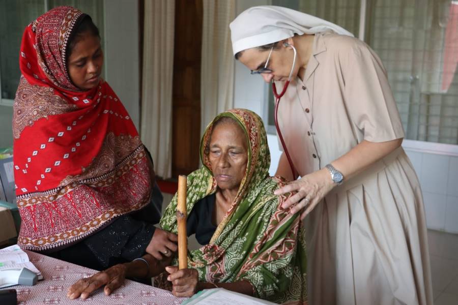 sr Roberta Pignone missione di Khulma in Bangladesh